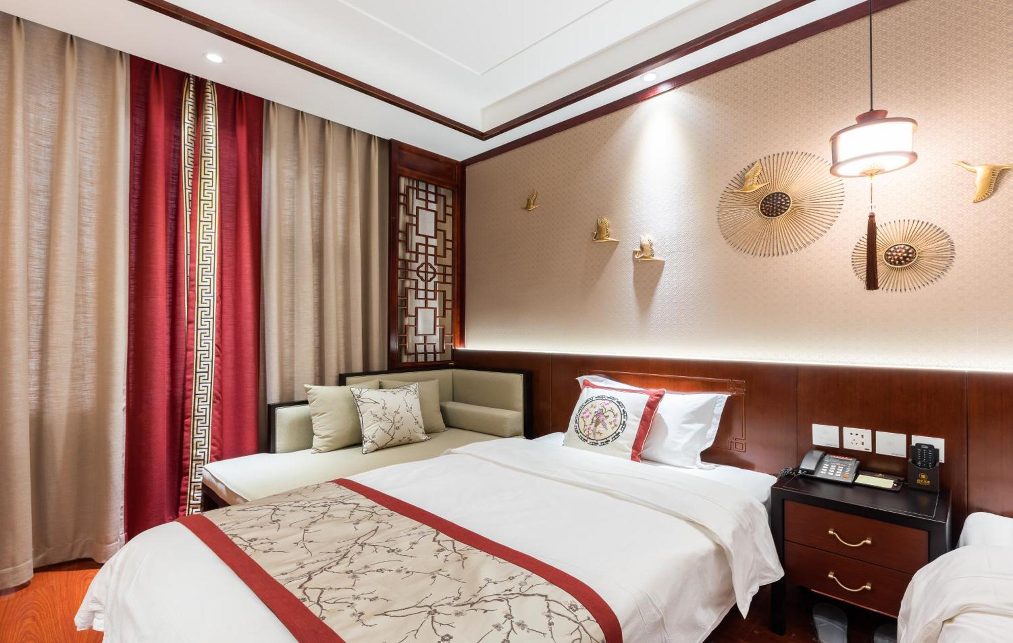 Chinese Culture Boutique Hotel-Tangfu,Traditional Chinese Theme,Heart Of Beijing,Near Forbidden City,Tiananmen Square,Hutongs,Metro Access,Free Coffee,Tea,Laundry מראה חיצוני תמונה