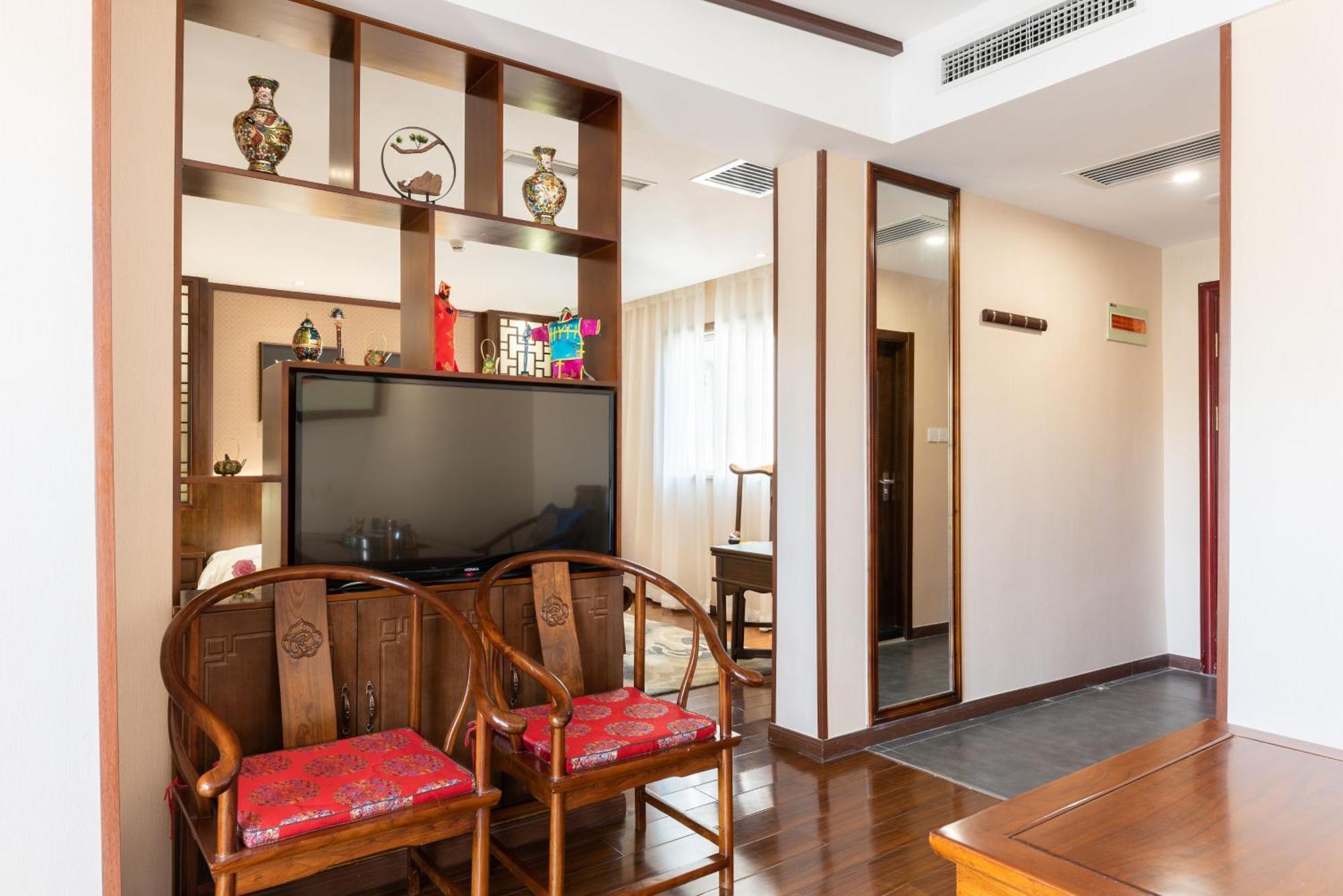 Chinese Culture Boutique Hotel-Tangfu,Traditional Chinese Theme,Heart Of Beijing,Near Forbidden City,Tiananmen Square,Hutongs,Metro Access,Free Coffee,Tea,Laundry מראה חיצוני תמונה